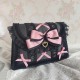 Black & Pink Lolita Handbag (LG155)